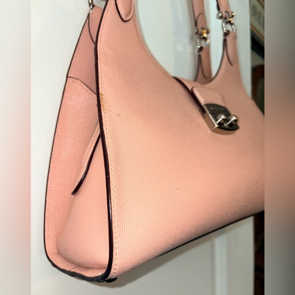 🌸 Coach Avery F37606 - Petal Pink Crossgrain Leather Shoulder Bag 🌸 - Picture 3 of 16